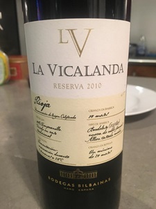 Bodegas Bilbainas La Vicalanda 2010